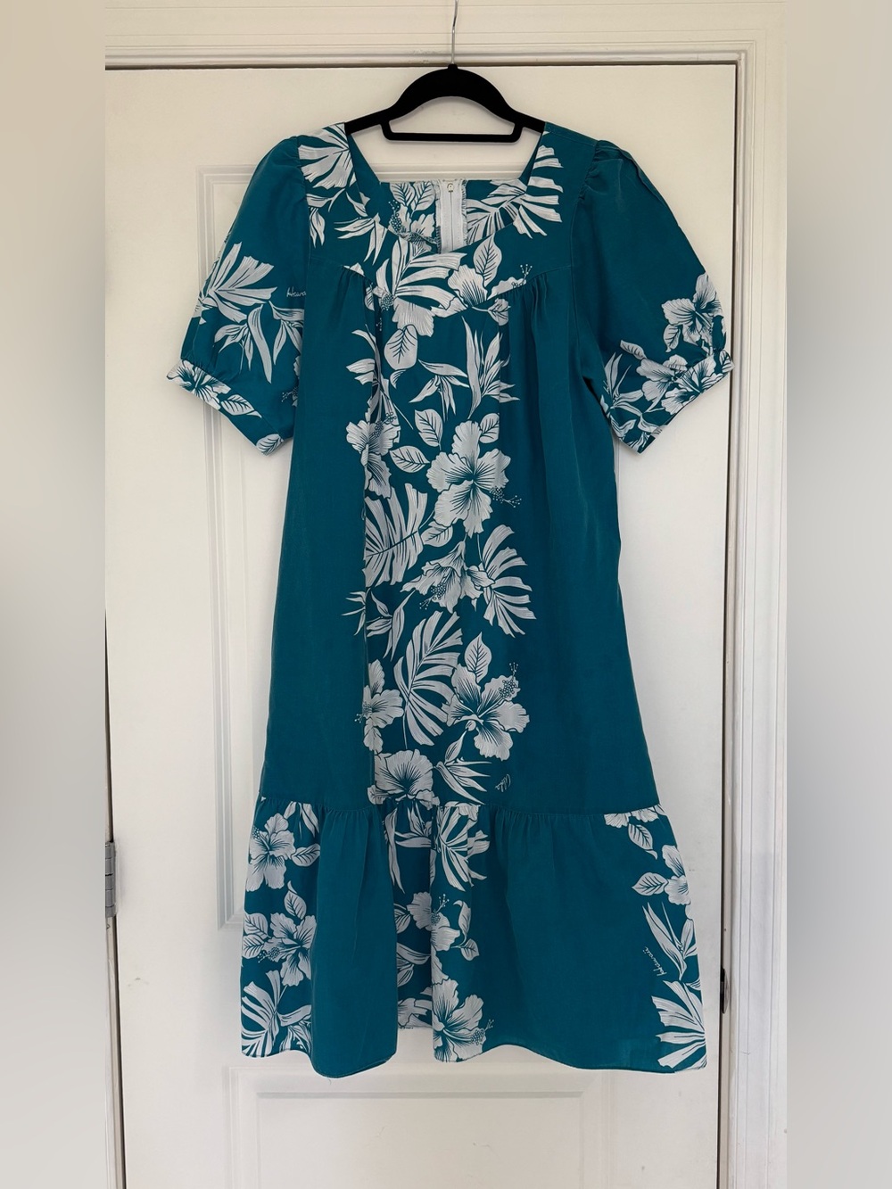 Vintage Royal Creations Muu Muu Dress Hawaiian Print Floral | M